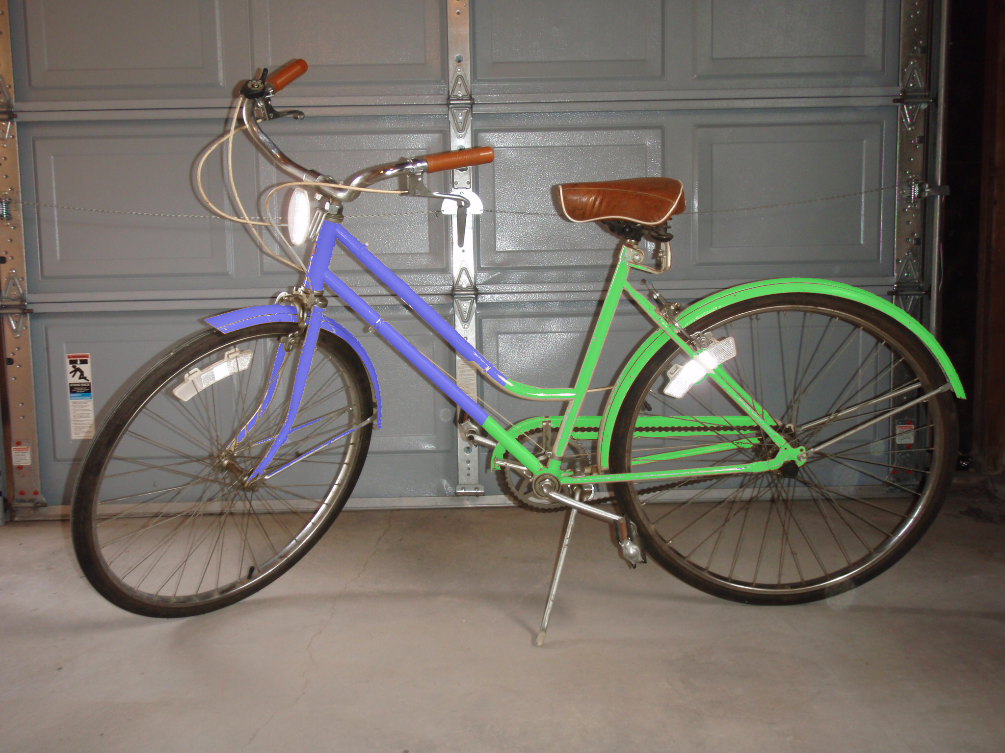 Bike_Painting The proposed bicycle painted in GIMP