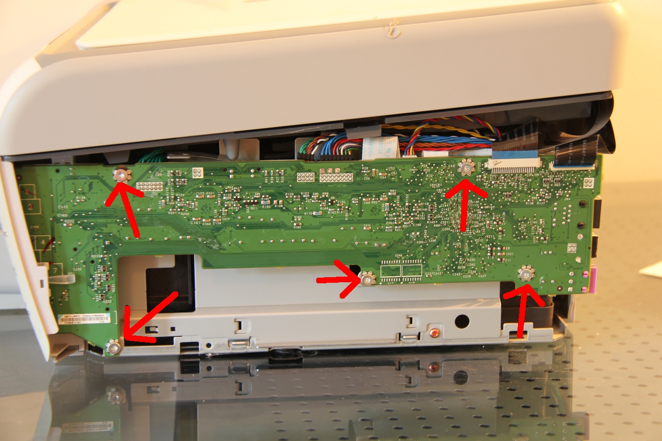 Removing the board