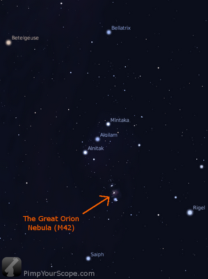 M42-OrionNebula The Orion Nebula